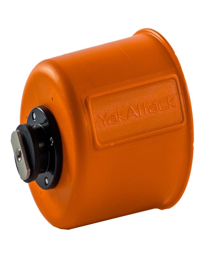 YakAttack MultiMount Cup Holder - Yak Attack Orange | Track Mount Drink Holder for Kayaks & Boats | Compatible with GearTrac & MightyMount | Secure & Versatile | Made in The USA - Image 2